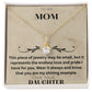To My Mom Small Pendant Necklace